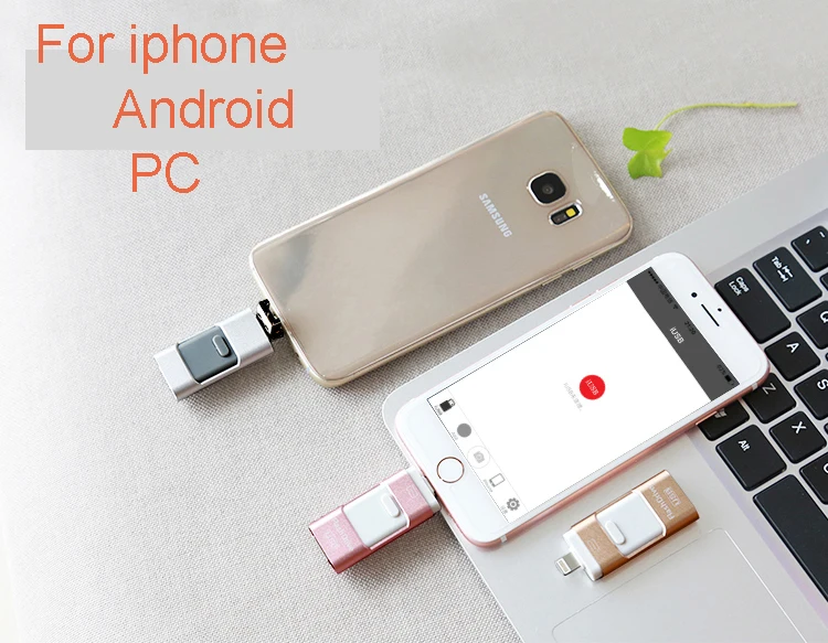 3 в 1 OTG Мобильный USB флеш-накопитель креативная Новинка Флешка USB 3,0 для IPhone 5 6 7 8 X для Micro USB диск для iPhone Andriod
