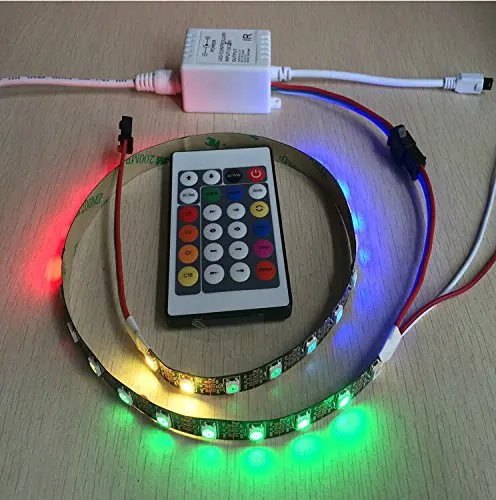 WS2801 RGB контроллер 24 клавиши ИК пульт дистанционного управления 1 год гарантии светодиодный контроллер для полосы ws2801бесплатная доставка (art.: 79d3c9f03) - 79d3c9f03