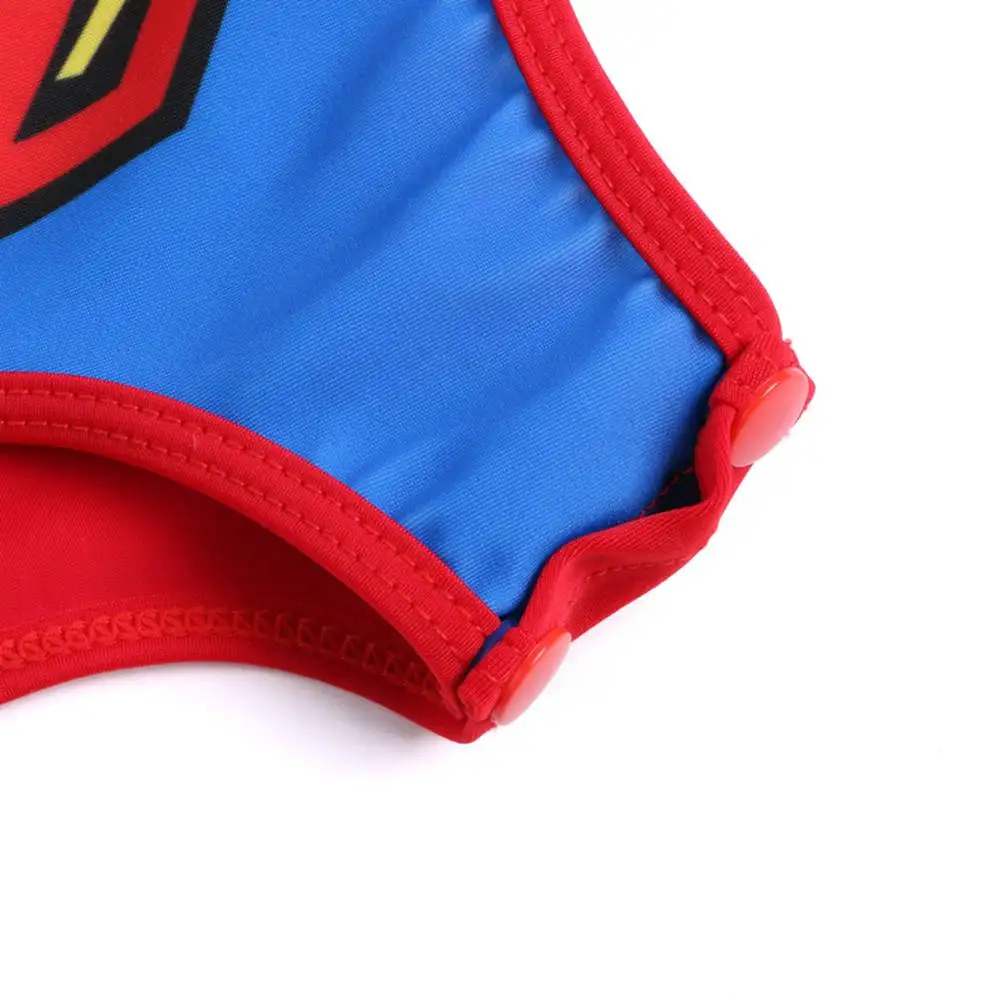 Слитный купальник с героями мультфильмов для маленьких мальчиков Детский