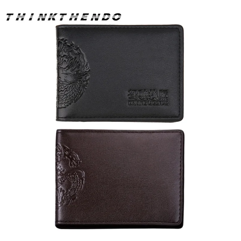 Держатель для карт THINKTHENDO тонкий мини кошелек мужчин|credit card holder|wallet holdercredit holder men |