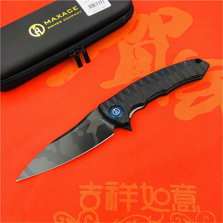 MAXACE Raven- K складной нож G10 Ручка Bailu K110 стальной складной нож s Открытый Кемпинг рыболовные инструменты