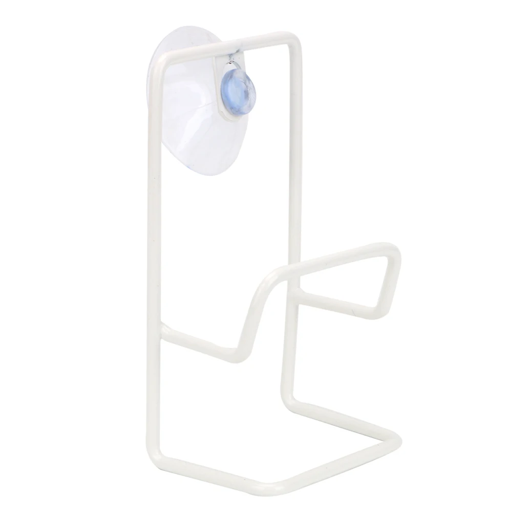 With Sucker Double Layers Stand Washing Holder Sponge Cleaning Cloth Organizer Home Storage Tidy Supplies Draining Brush Rack - Цвет: Белый