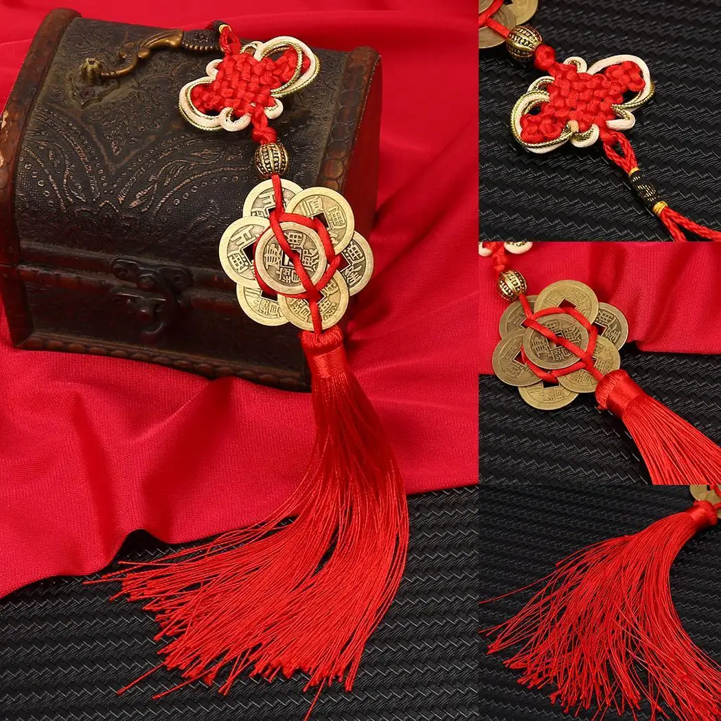 Узелок Мистик счастливый приблизительно красный с Фэн 13 Китайский автомобиль