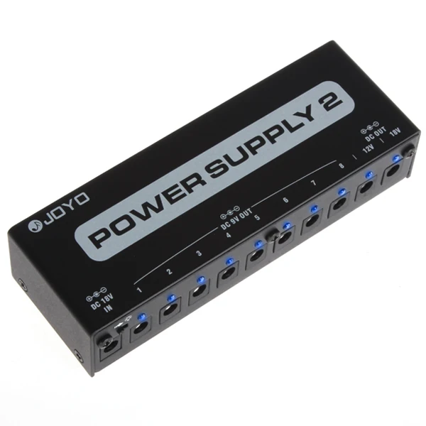 2Joyo JP-02 Power Supply 2 Guitar Device with 10 Isolated Outputs & 3 Options | Спорт и развлечения
