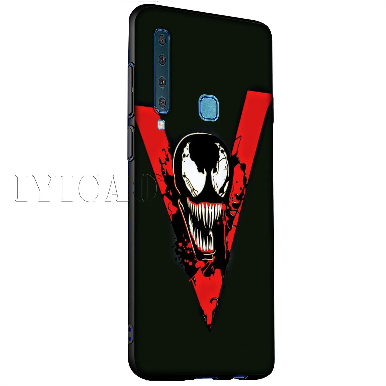 IYICAO Venom Marvel злодей Мягкий силиконовый чехол для samsung Galaxy A6 плюс A9 A8 A7 2018 A3 A5 2016 2017