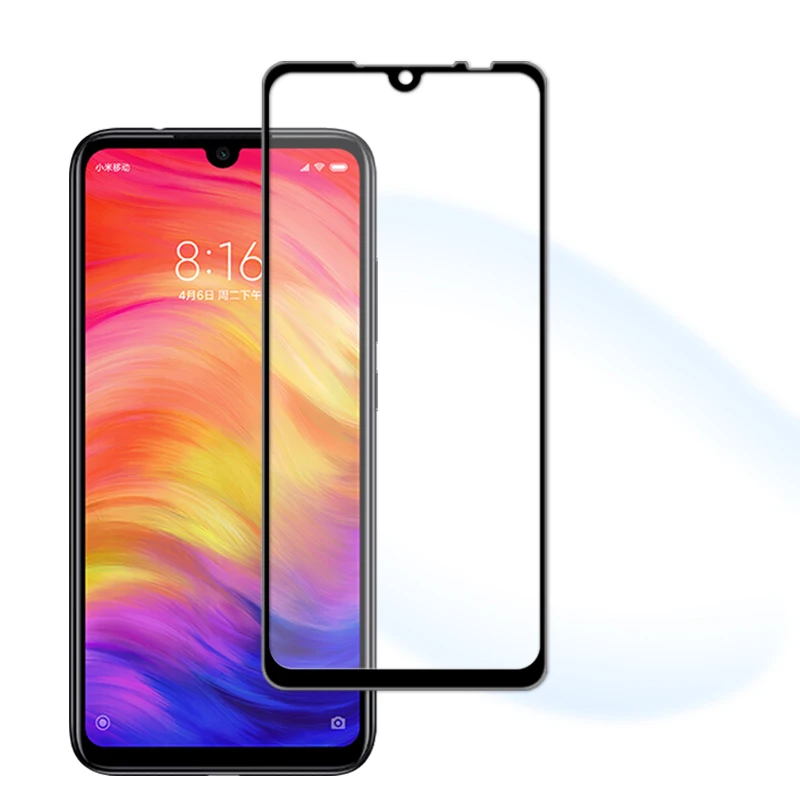 Стекло на клеевой основе для Xiaomi Redmi 7 Защита экрана пленка из закаленного стекла