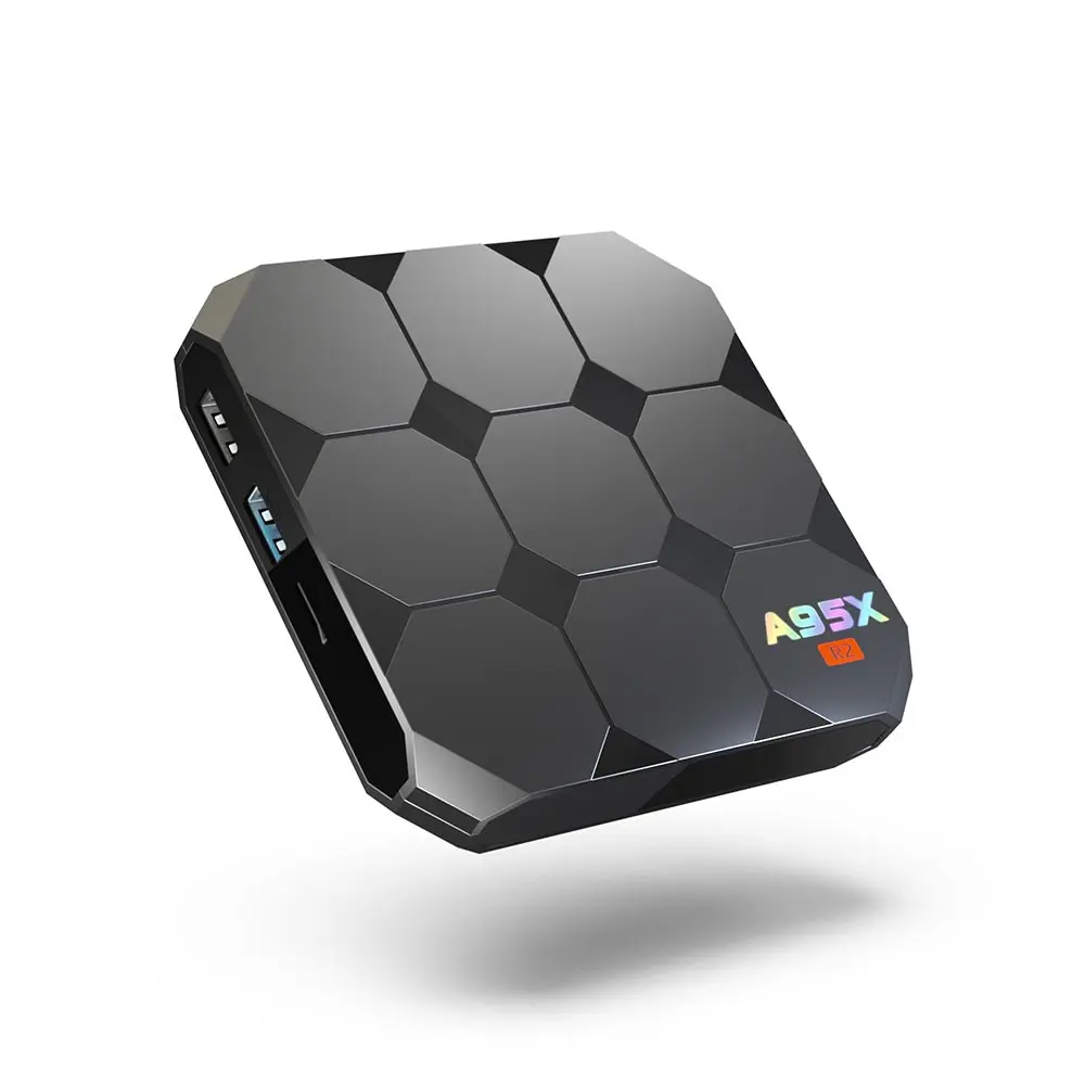 2018 Smart tv Box Android 7 1 S905W четырехъядерный 2 ГБ/16 ГБ WiFi 4 К ТВ коробка с ЖК дисплеем HD