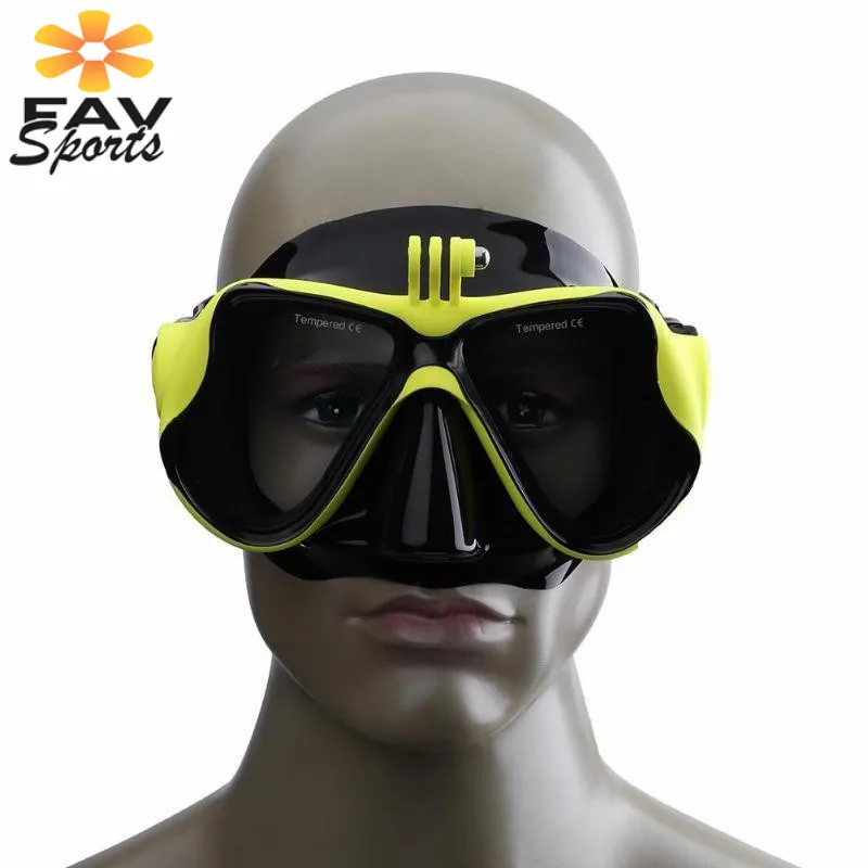 4 вида цветов маска для подводного плавания анти-туман дайвинга профессиональная