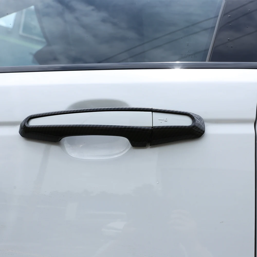 Карбоновая дверная ручка для Range Rover Evoque 12-16 Range Rover Sport 14-16 для Land Rover Discovery Sport 15-16 Аксессуары 8 шт