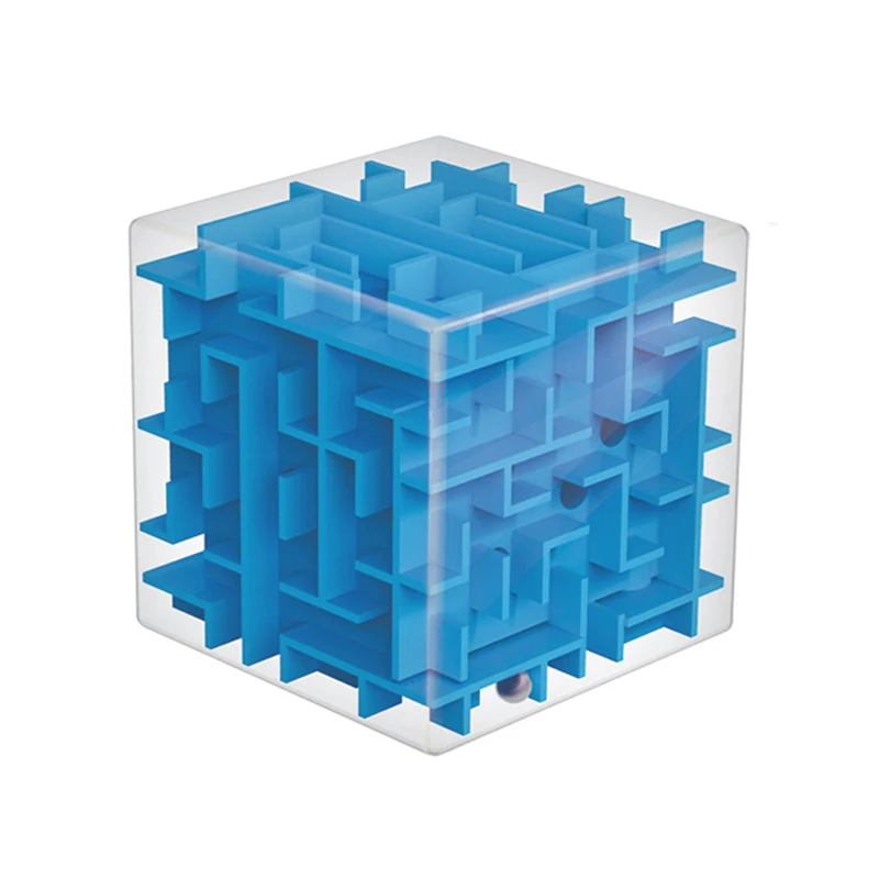 3D мини лабиринт волшебный куб головоломка скоростной игра подвижный мяч игрушки