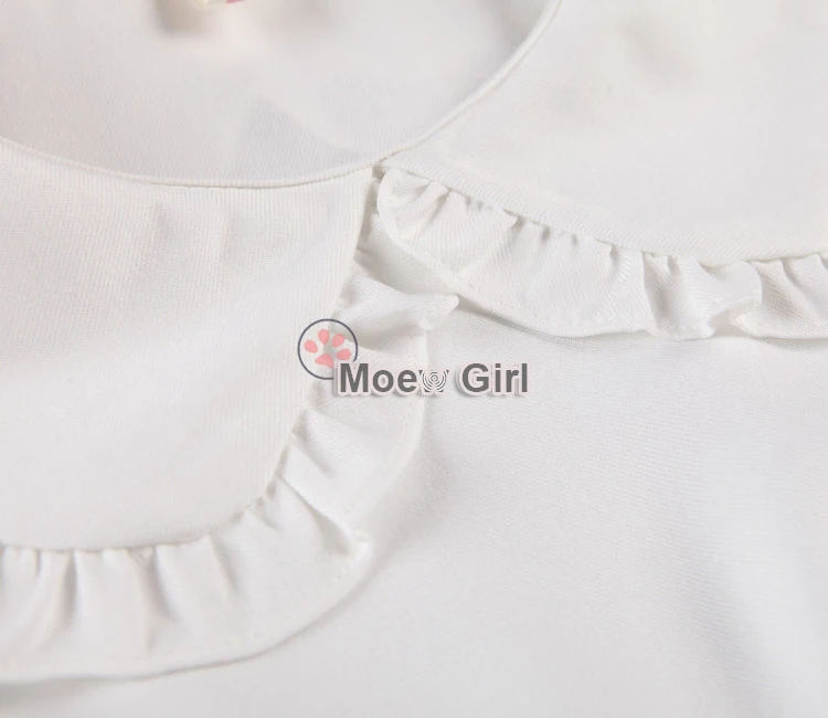 Милое женское платье в стиле &quotЛолита&quot &quotАнгел&quot чисто белое простое девушки