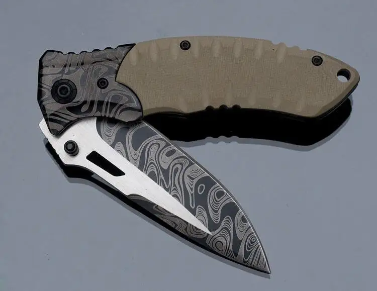 LLxxmm G10 складной нож 4cr13mov стальное лезвие походный Охотничий Тактический