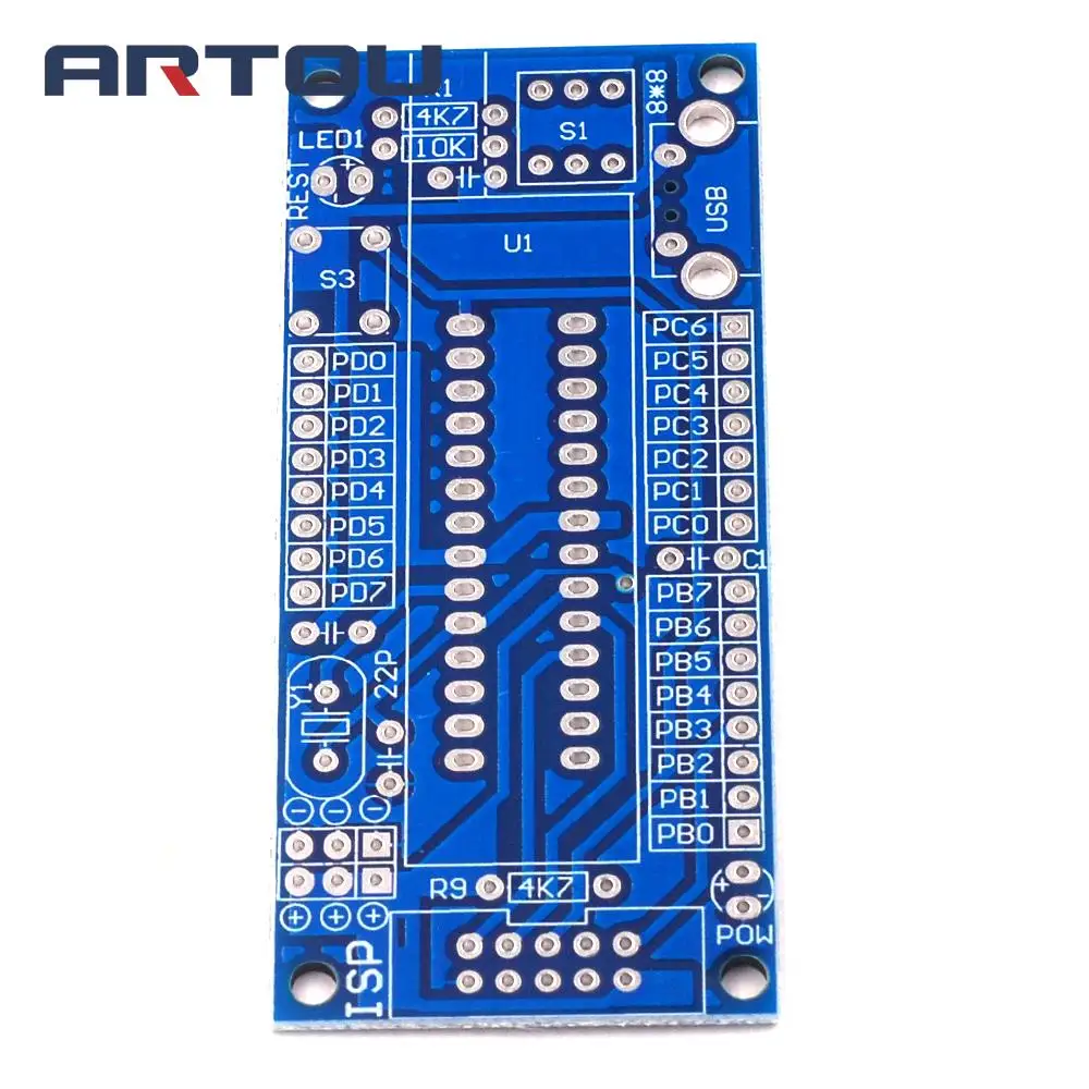 Набор для самостоятельной сборки горячая Распродажа ATmega8 ATmega48 AVR Минимальная