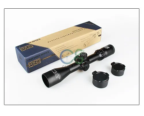 Прицел для охотничьей винтовки Canis Latrans FFP 3-12X40 красный зеленый с подсветкой