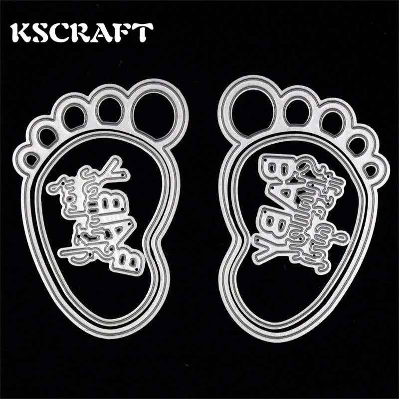Металлические штампы KSCRAFT для девочек и мальчиков трафареты сделай сам