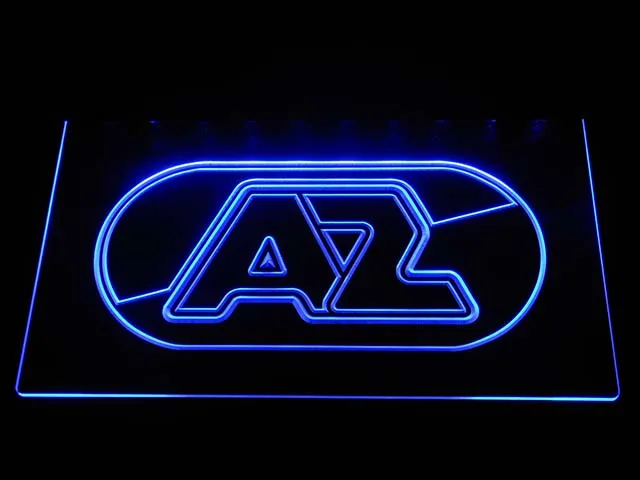 B1010 20 + цвета 5 размеров AZ Alkmaar Zaanstreek Эредивизи футбол светодиодный неоновый