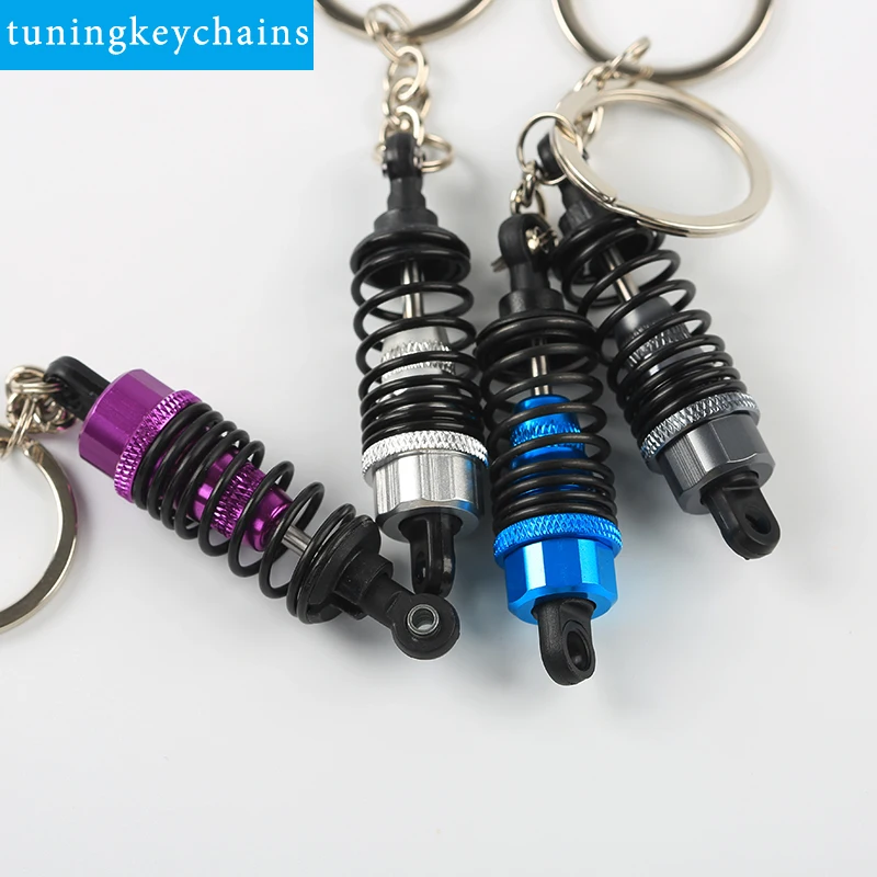 Лот 5 шт. новый металлический мини-тюнинг амортизатор Coilover брелок Регулируемая