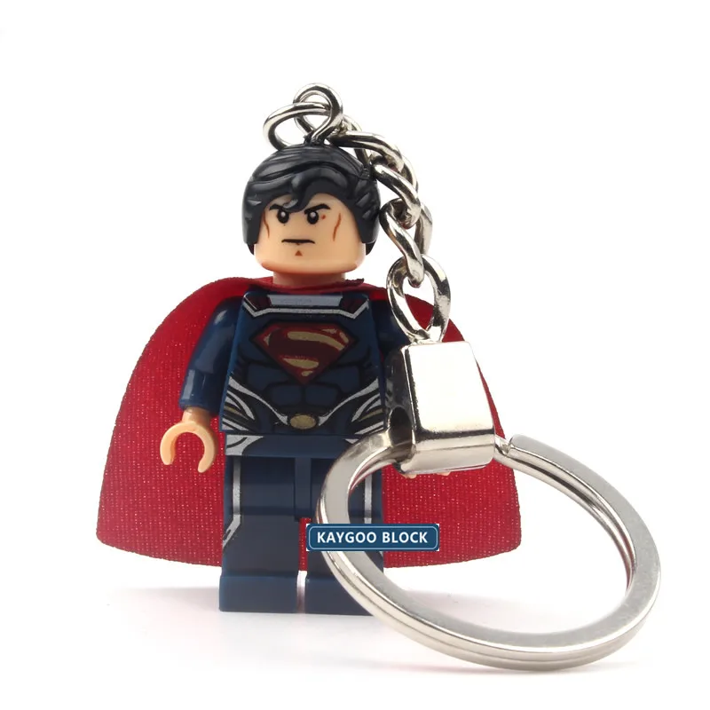 Одиночная Продажа Marvel DC Justice фигурка брелок супер герой Бэтмен человек паук Тор