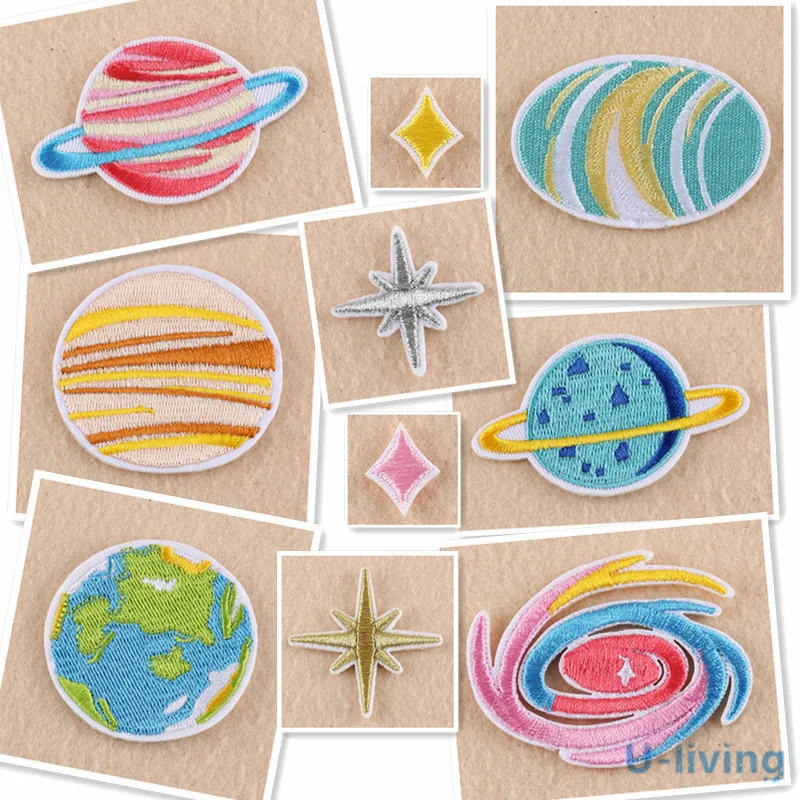 1 шт. патчи с вышивкой на одежду|patches for clothing iron|patches clothingplanet patch |