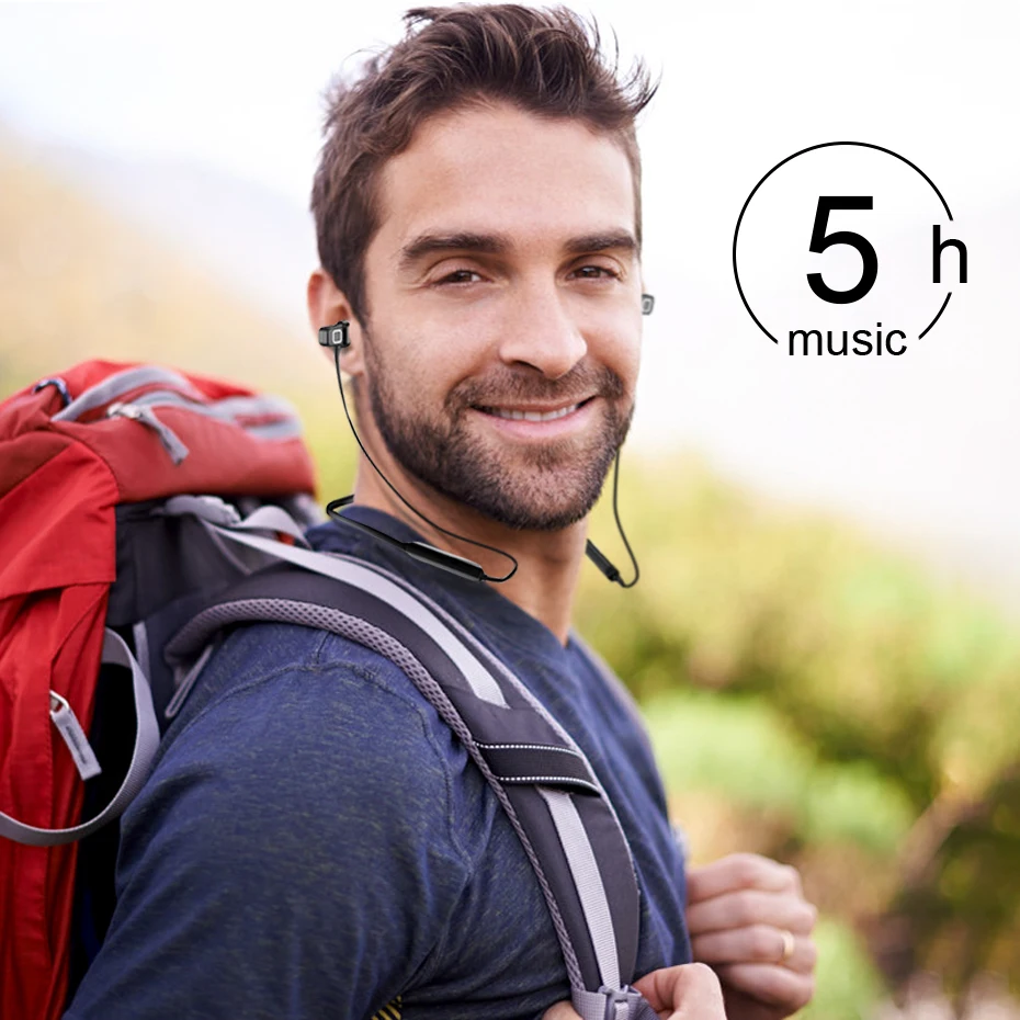 ANBES bluetooth наушники на шею Беспроводные стерео auriculares fone de ouvido с микрофоном для Xiaomi