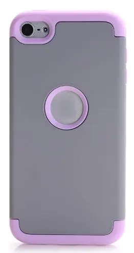 15 Мраморный Деревянный чехол с узором для iPod touch 5 touch 6 усиленный ударопрочный корпус трёхслойная сверхмощная гибридная резиновая броня жесткий чехол - Цвет: 15