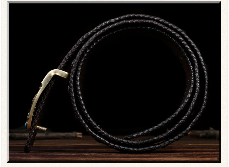 Ремень мужской из крокодиловой кожи с плавной пряжкой и 3d резным ремнем|carved belt|belt