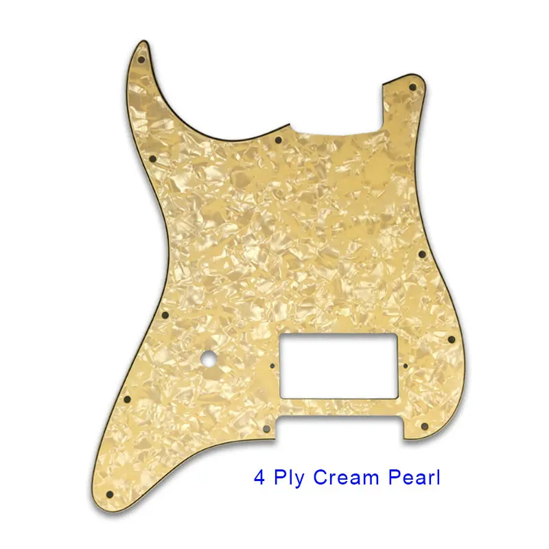 Pleroo гитара 11 отверстий pickguards для fender левша Том Delonge Stratocaster с один мост суп