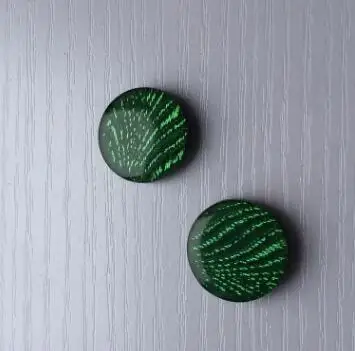 green 20 шт многоцветная мозаика хан издание пуговицы для пальто из смолы аксессуары материал для ручной работы сделай сам костюм платье пуговицы - Цвет: green