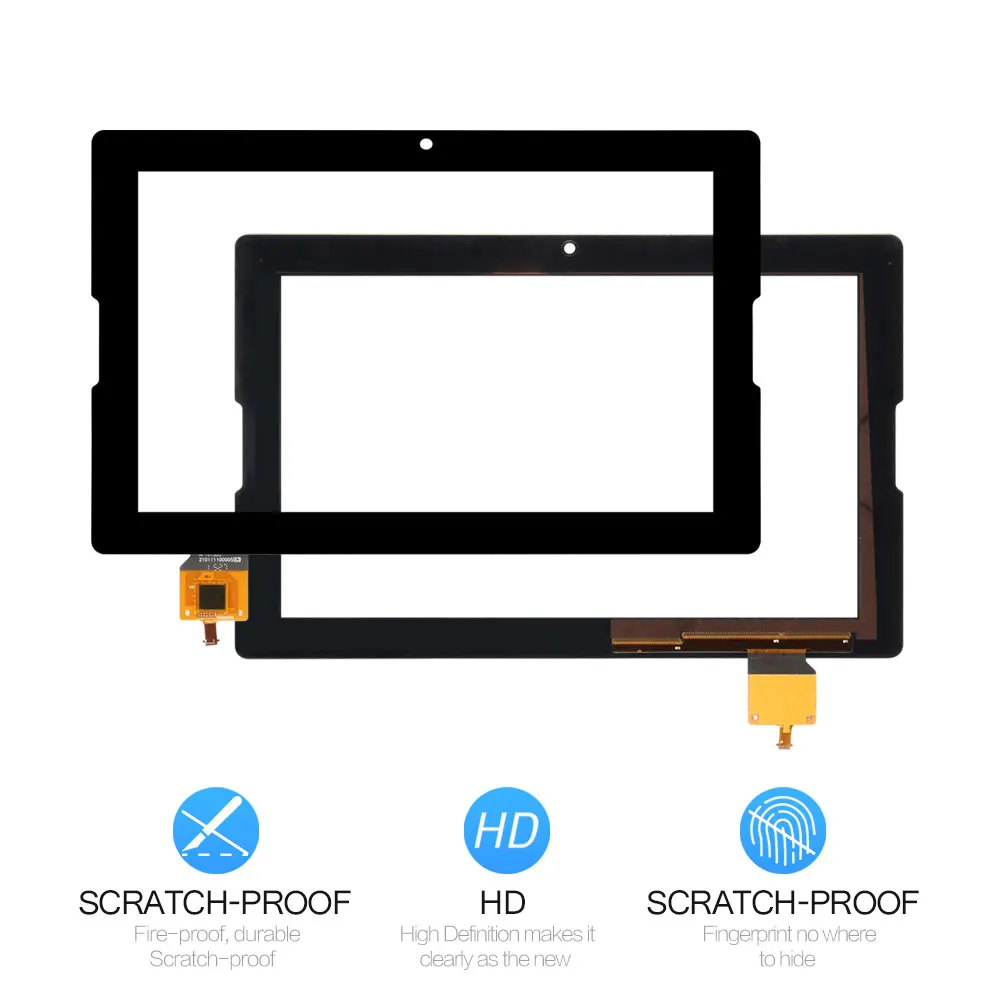SRJTEK 10 1 &quotсенсорный экран для планшета Lenovo Tab A10 70 A7600 F B0474 сенсорный дигитайзер
