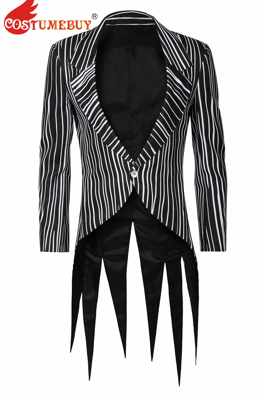 CostumeBuy/костюм для косплея Кошмар перед Рождеством Джек Скеллингтон костюм в