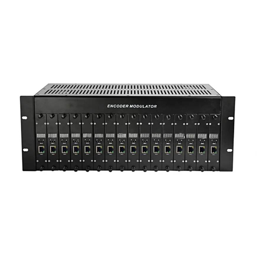 16 в 1 DVB C модулятор головной узел Системы маршруты 1080P HD HDMI вход RF выход|Теле- и