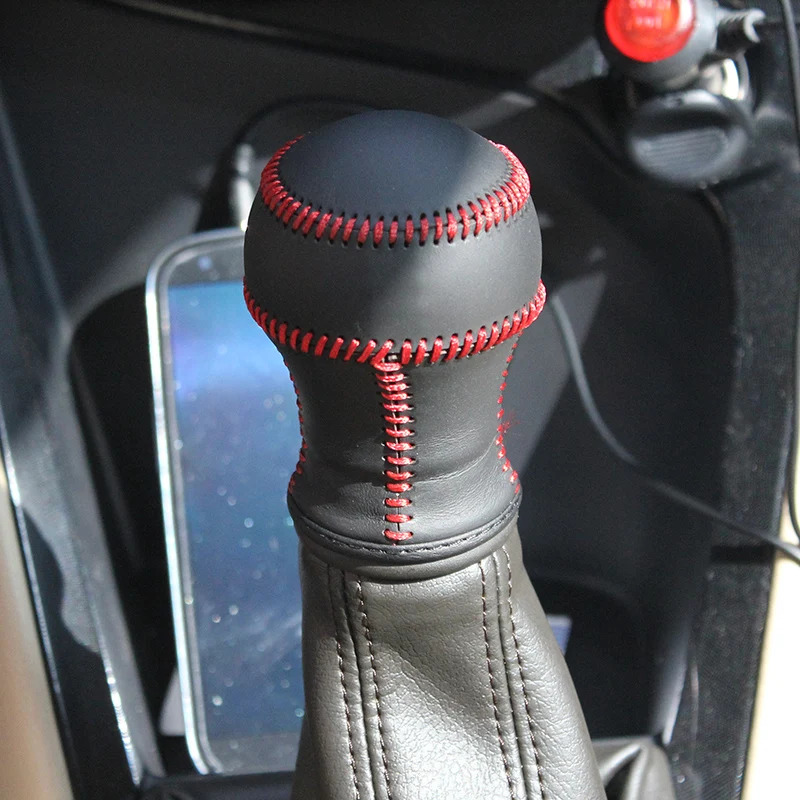 LS АВТО чехол из натуральной кожи с ручкой рычага переключения передач для Toyota Yaris