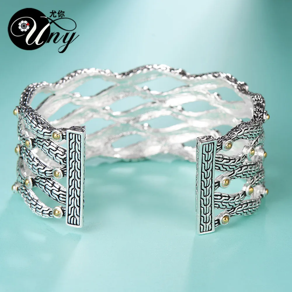 Uny браслет Винтаж лисий хвост цепочки узор модный бренд Hardy антикварные ювелирные