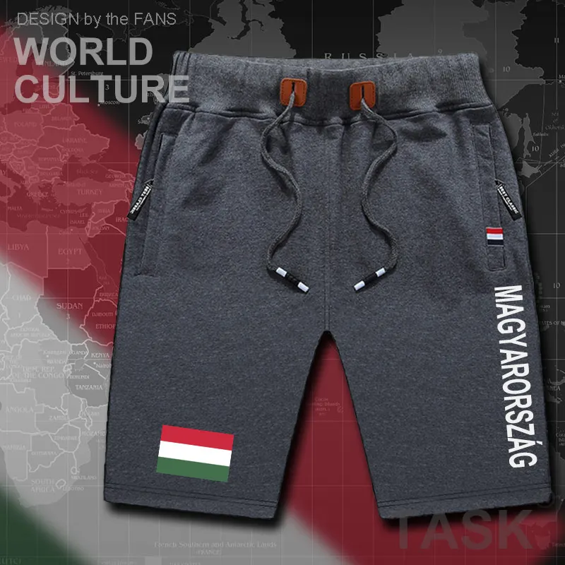Венгрия Венгерская версия новые мужские спортивные шорты с флагом тренировочные