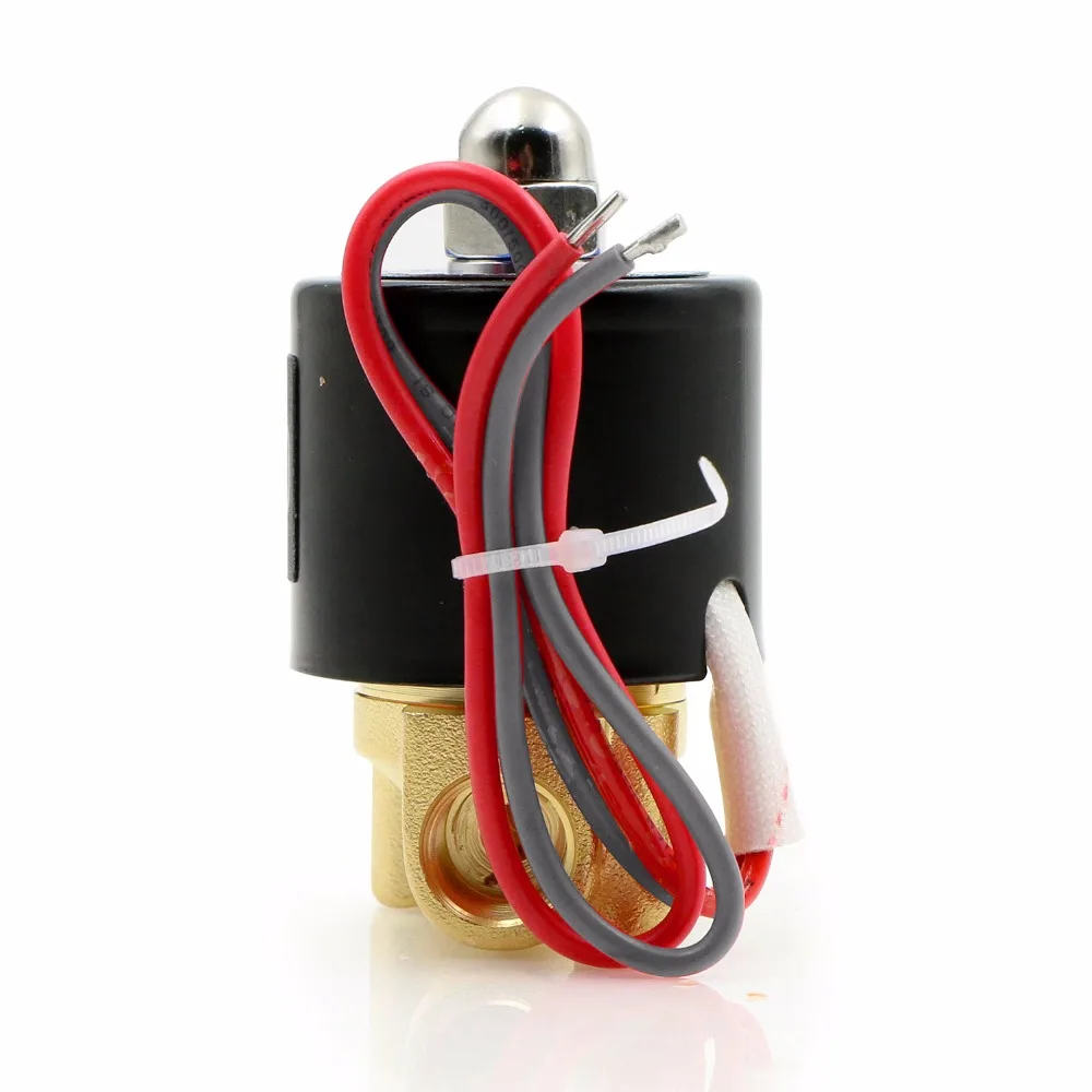 1/4&quot латунь Электромагнитный клапан NPT нормально закрытый 24 В AC|solenoid valve|electric solenoid