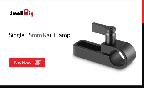 SmallRig DSLR штатив для камеры 15 мм стержень зажим для EVF крепление микрофона DIY опции 1493