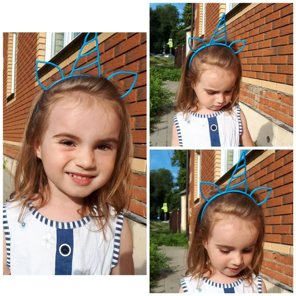 7 шт. пластиковые повязки на голову с кошачьими ушками |