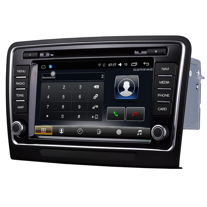 D NOBLE 8 &quotAndroid 7 1 автомобильный dvd плеер 2 ГБ/16 ГБ Din Bluetooth WiFi автомобильное радио
