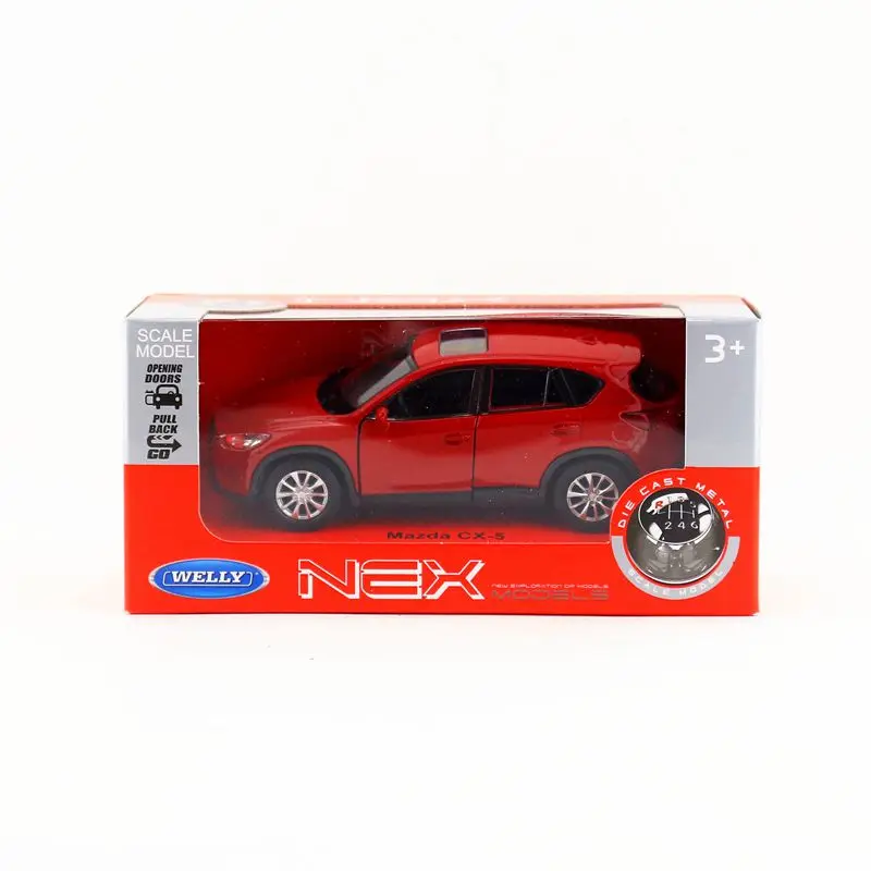 Высокая моделирования Mazda CX 5 1:36 Масштаб сплава отступить автомобилей Модель