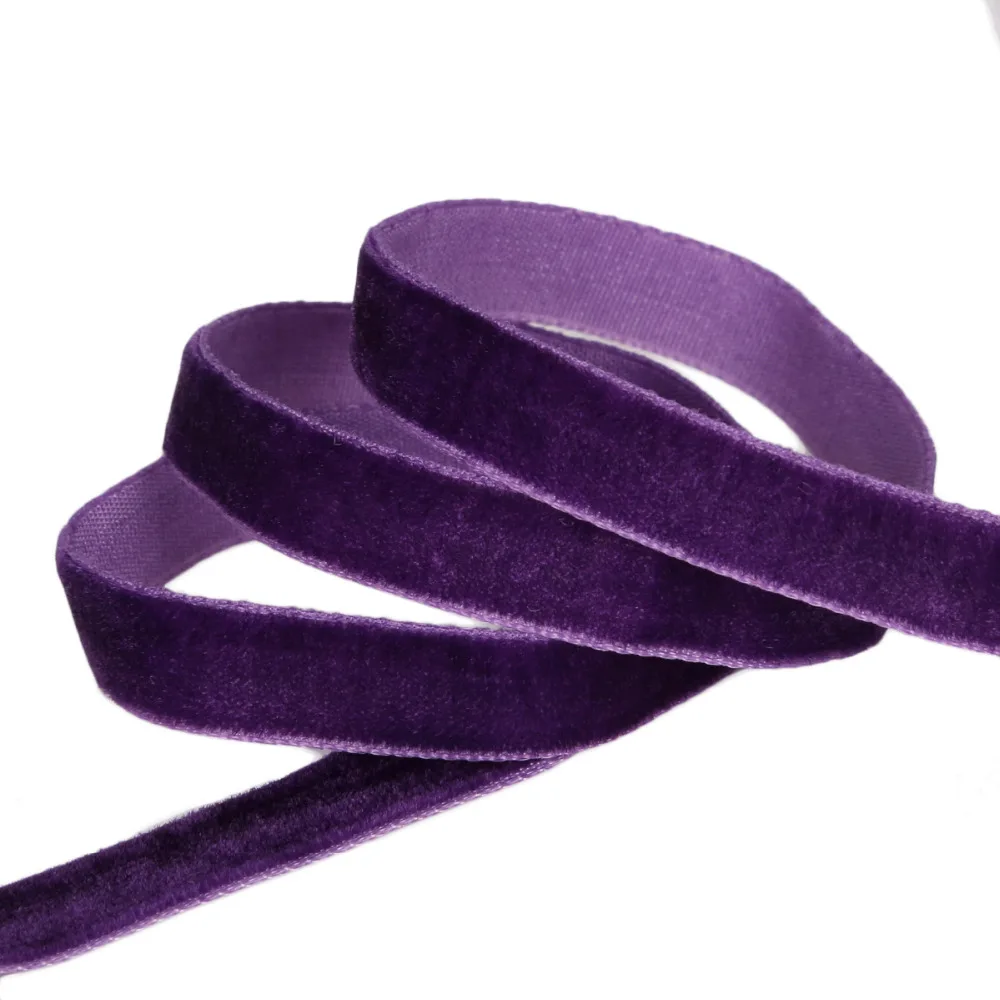 Бархатная лента на голову 5 ярдов 10 мм|ribbon webbing|gift wrapvelvet ribbon |
