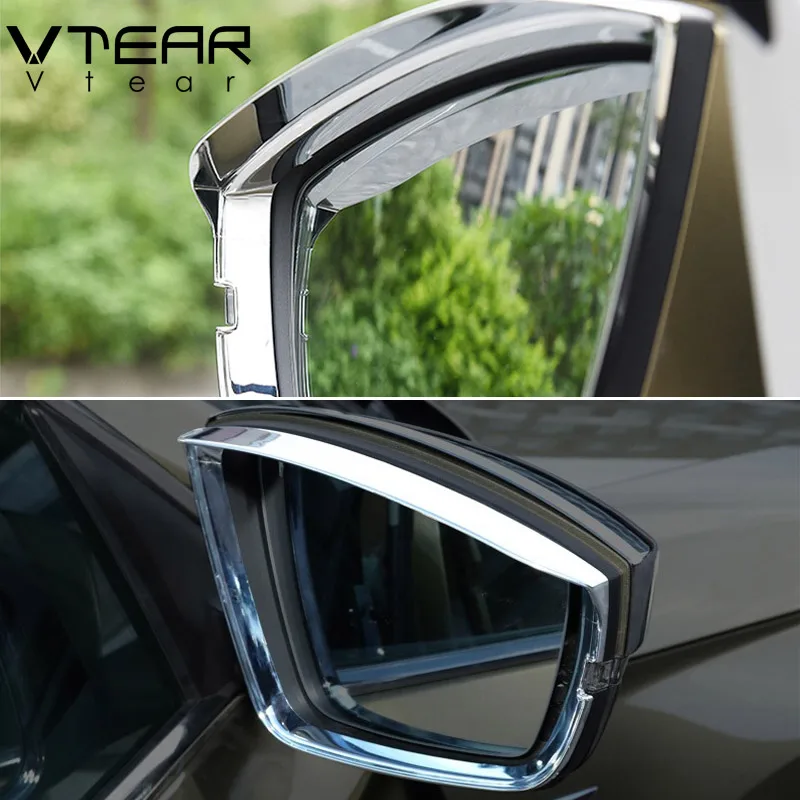 Vtear для Skoda Kodiaq шкода кодиак стильное зеркало заднего вида накладка на зеркало шкода наклейка, козырек, крышка, аксессуары,, боковая защита заднего вида, накладка, Стайлинг