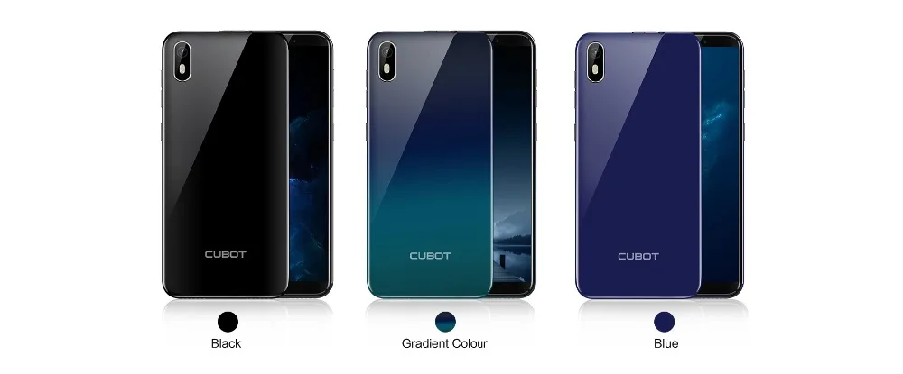 Cubot J5 5," 18:9 Смартфон Android 9,0 MT6580 четырехъядерный 2 Гб ОЗУ 16 Гб ПЗУ 2800 мАч 3G Dual Sim мобильный телефон