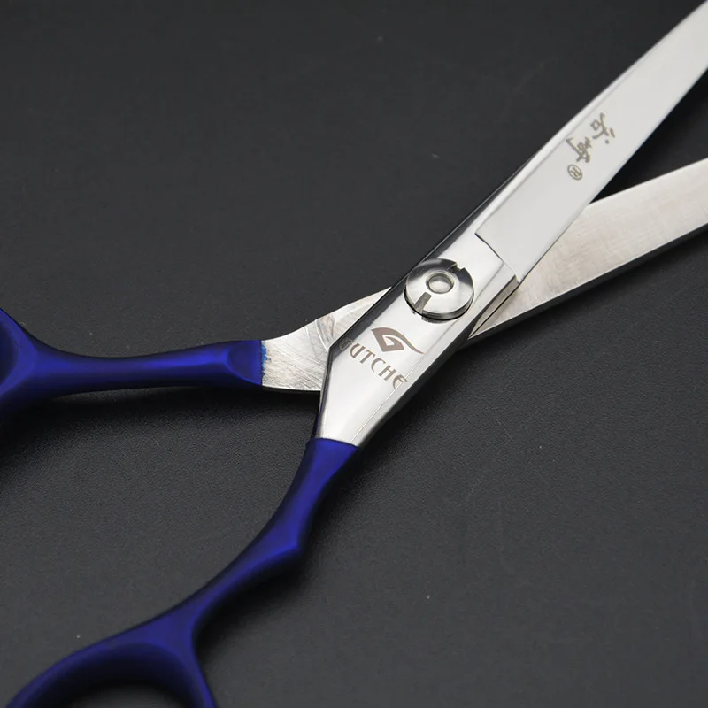 

6inch Hair Cutting Straight Thinning Scissor Set Hairdressing Tool Barber Supplier Hair Cliper Various Color Style