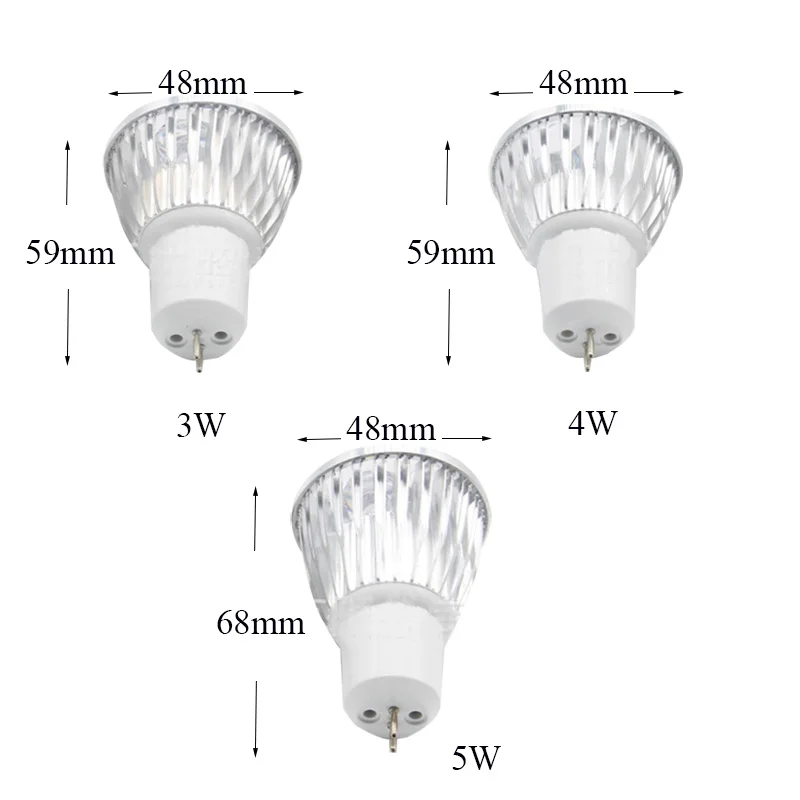 Ampoule GU5.3 Светодиодная лампа 110В 220В bombillas потолочный Точечный светильник с