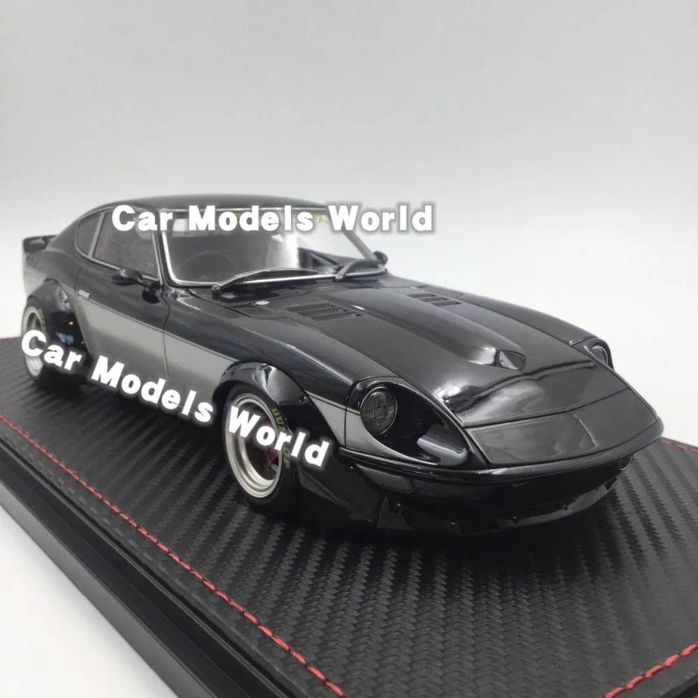 Полимерная модель автомобиля для IG Model Fairlady Z (S30) 1:18 (черный) + маленький подарок!| |