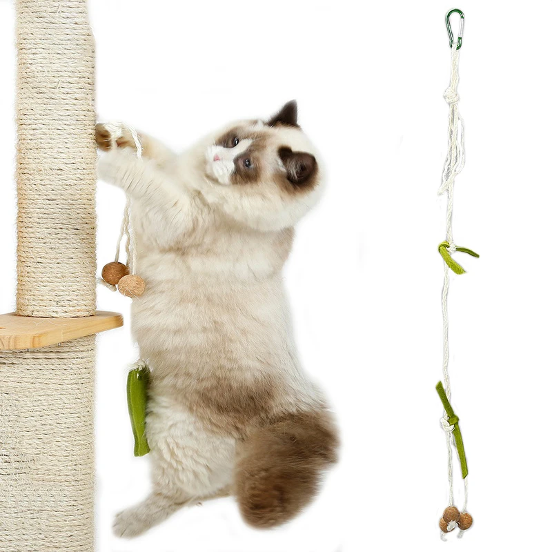 Маленький щенок игрушки для котят кошачья мята Кот Игрушка природа сизаль