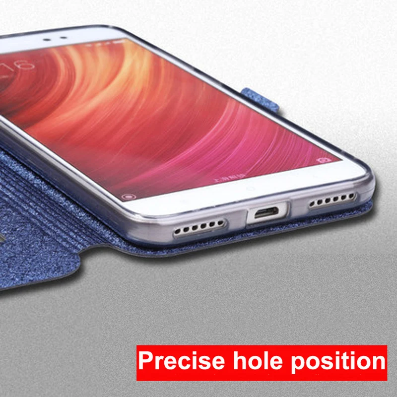 Чехол с открытым окошком для Xiaomi redmi Note 5A prime чехол Note5Aprime флип из искусственной