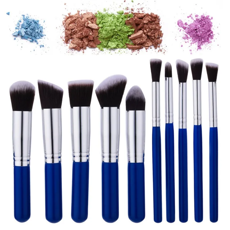 10 шт. кисти для макияжа|10pcs makeup brushes|makeup brushesbrochas maquillaje |