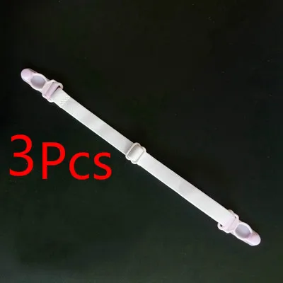 3Pcs 3/4/8 шт. двойной плечевой ремень Нескользящие устойчив к Ремни Пряжка лямки на нескользящей подошве на спине бретельки бюстгальтера держатель бюстгальтер аксессуары - Цвет: 3Pcs