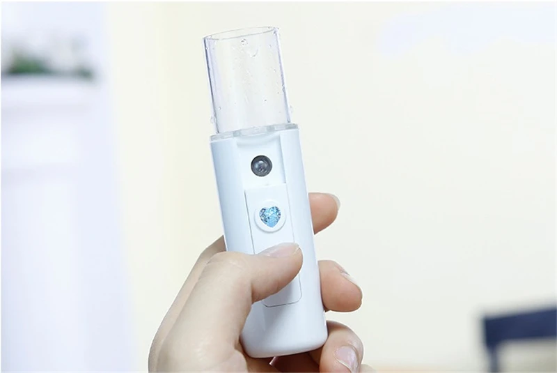Портативный мини спрей для лица с USB нано распылитель небулайзер Паровая